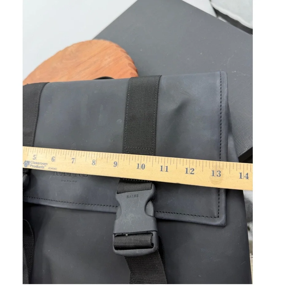 Rains buckle backpack